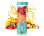 Portable Blender Personal Blender - USB Rechargeable 4000mAh 15.2 Oz Juicer Cup for Juice, Shakes and Smoothies Baby Food Mixer Mini Blender with 6