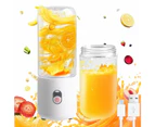 500ML Blender Mini, Fresh Juice Blender, Mini Blender for Smoothie BPA Free,4 Blades ，USB Rechargeable Travel Handheld Fruit Juicer, Smoothie Blen