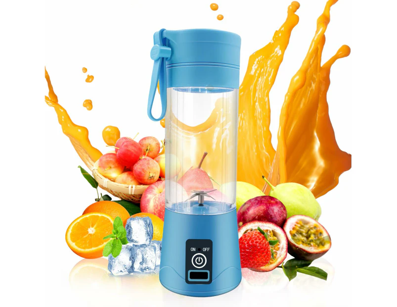 Portable Blender,Personal Blender for Shakes and Smoothies,Personal Size Blenders with USB Rechargeable Mini Fruit Juice Mixer, Mini Juicer Smoothi