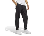 Adidas Men's Stanford Tapered Cuff Pants / Tracksuit Pants - Black