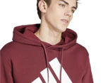 Adidas Men's Essentials Fleece Big Logo Hoodie - Red