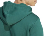 Adidas Men's Essentials Fleece Big Logo Hoodie - Collegiate Green