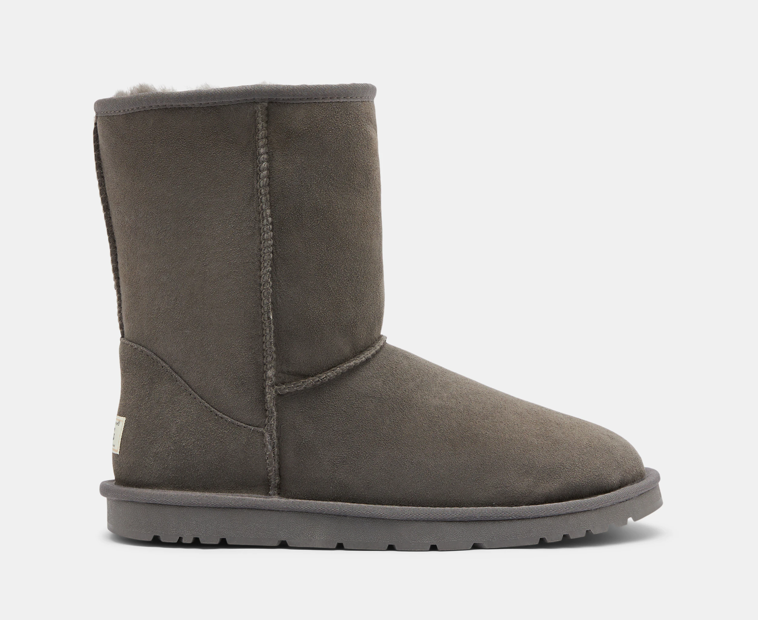 OZWEAR Connection Unisex Classic 3/4 Ugg Boots - Charcoal