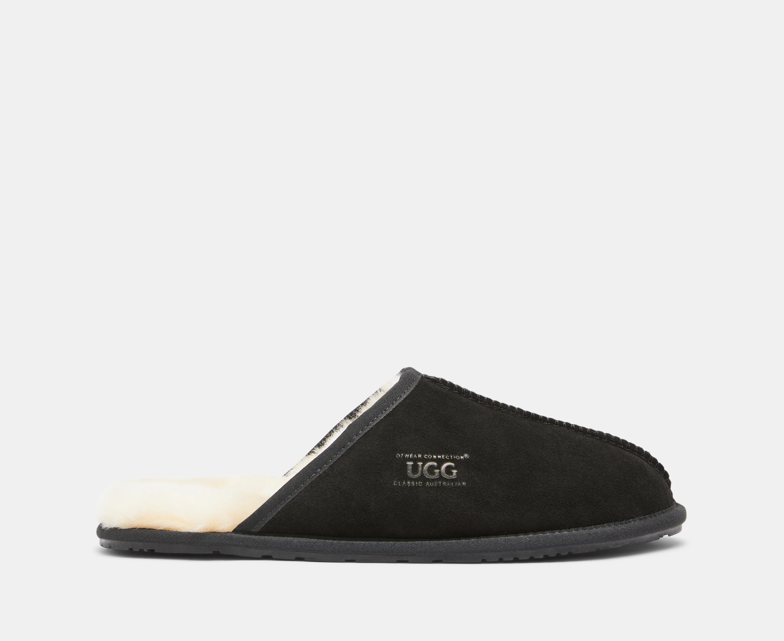 OZWEAR Connection Ugg Men's William Slippers - Black