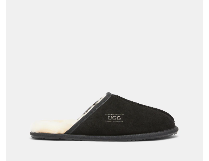 OZWEAR Connection Ugg Men's William Slippers - Black