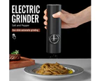Electric Salt and Pepper Grinder Set, Pepper Grinder & Salt Grinder with Adjustable Coarseness, Pepper Mill with LED Light, Automatic Salt and Pepp