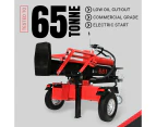 BBT 40/65 Ton Hydraulic Petrol Wood Log Splitter with 15hp Electric Start Engine