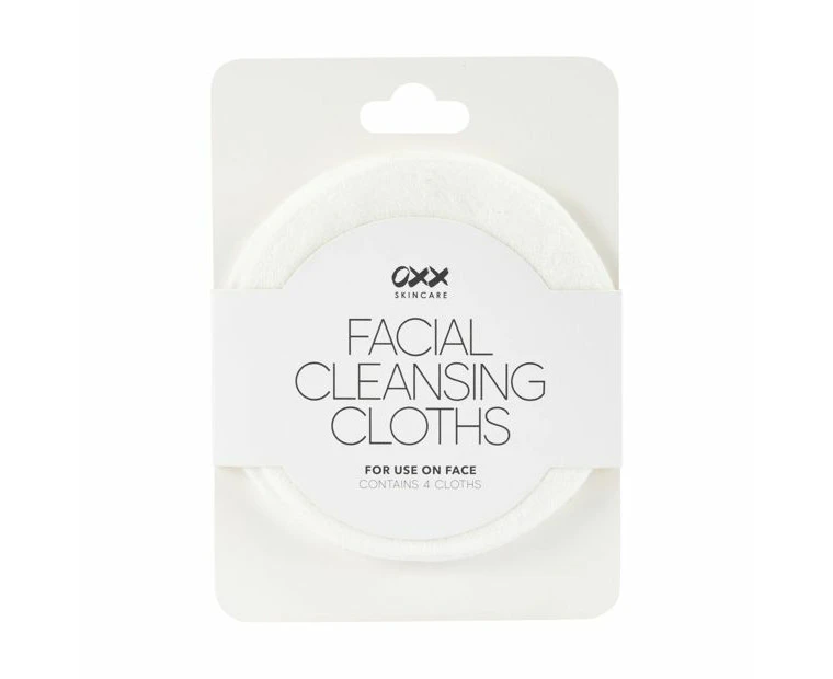 4 Pack Bamboo Blend Cleansing Cloths