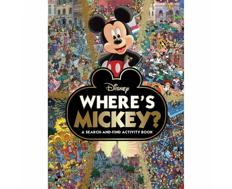 Target Disney Where's Mickey?: A Search-and-Find Activity Book