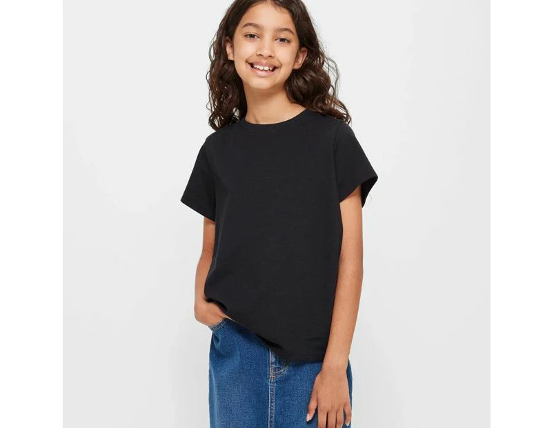 Target Organic Cotton Essential T-shirt - Black