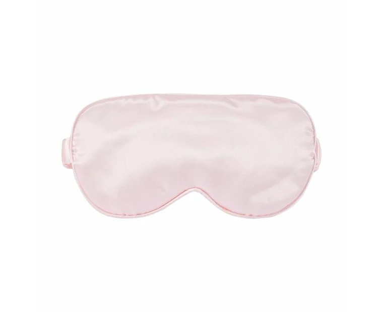 Eye Mask - Pink Satin