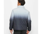 Dip Dye Puffer Jacket - Commons - Grey