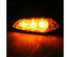 LED Turn Signal Light Suitable For Yamaha MT-01 MT-03 MT-25 MT-10 MT-07 MT-09 - Smoke