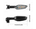 LED Turn Signal Light Suitable For Yamaha MT-01 MT-03 MT-25 MT-10 MT-07 MT-09 - Clear