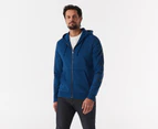 Calvin Klein Jeans Men's Travelling Logo Full-Zip Hoodie - Blue Herald