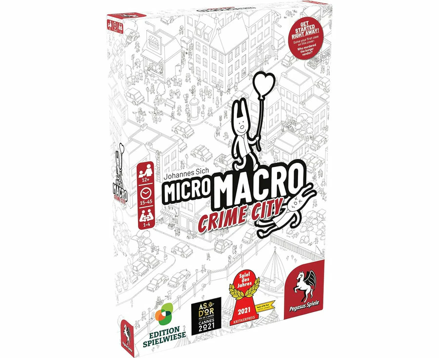 MicroMacro: Crime City Board Game