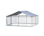 i.Pet Dog Kennel Large House XXL Pet Run Cage Puppy Outdoor Enclosure With Roof