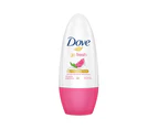 6 x Dove Go Fresh Deodorant Roll On Pomegranate & Lemon Verbena 50mL