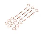 Stainless Steel Toggle Clasps Bar Set Toggle Connectors Diy Necklace Bracelet Jewelry Making