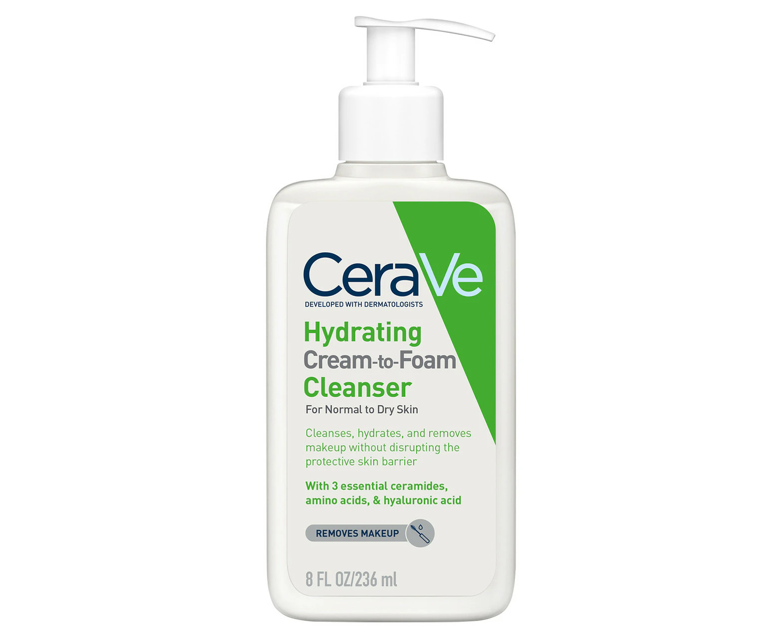 CeraVe Hydrating CreamToFoam Cleanser 236ml/8oz