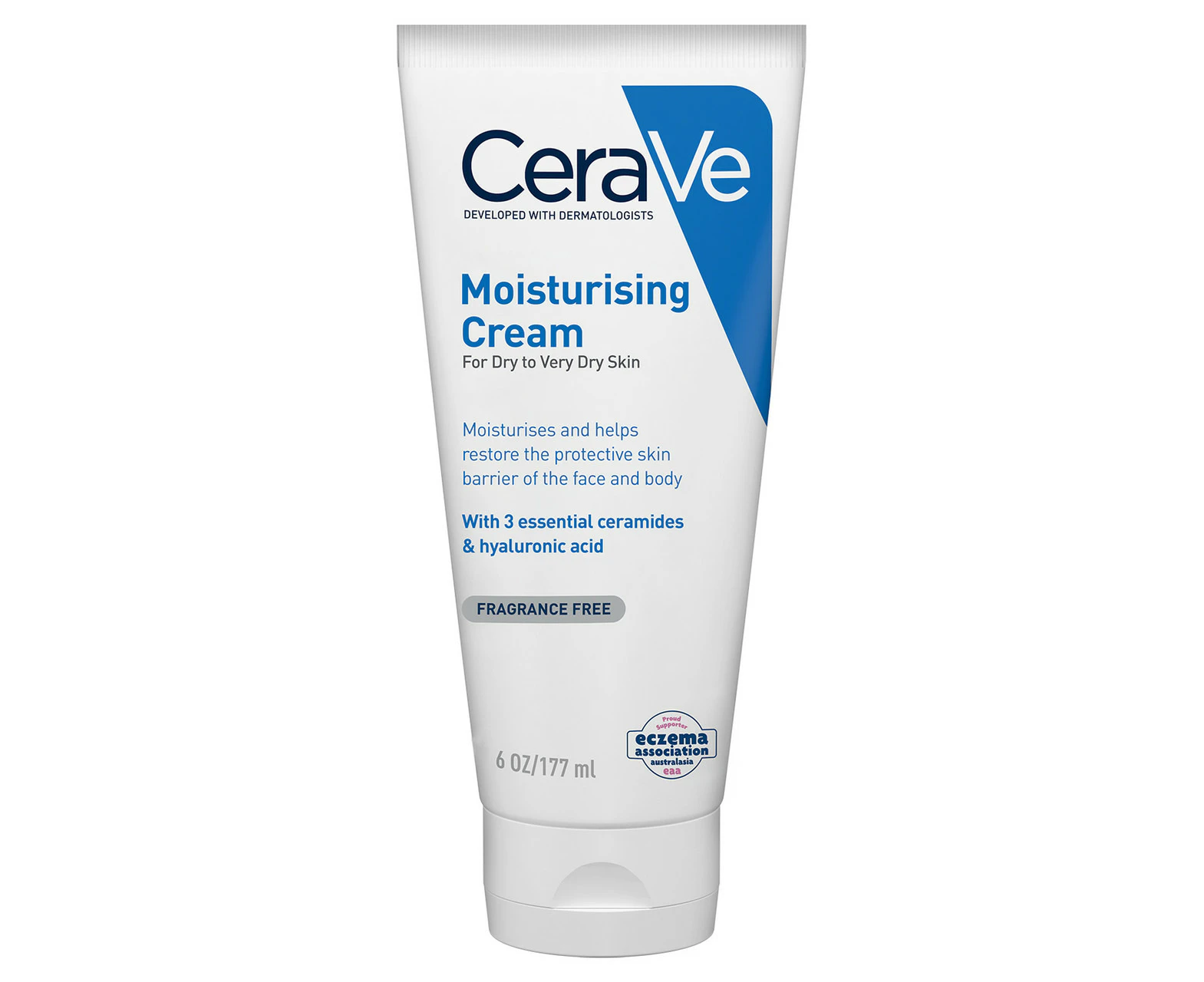 CeraVe Moisturising Cream For Dry to Very Dry Skin 177ml/6oz