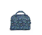 Tosca So-Lite 3.0 2 Wheel Holiday Travel Suitcase/Bag 48x32x26cm - Paisley