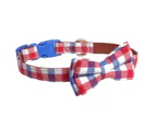 Dog and Cat collars with detachable adjustable bow ties, gentlemanly,