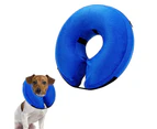 PVC inflatable pet neck ring dog pet anti bite ring anti scratch beauty mask anti lick dog ring