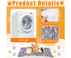 5pcs Love Pet pad White/grey hamster Totoro Rabbit Warm Pad Pet pad Hamster sleeping pad