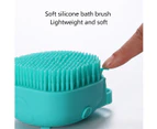 Dog Brush – Cat Brush – Shampoo Dispensing Scrubber  –  Grooming, Deshedding and Exfoliating