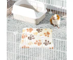 Small Animal Bed - Winter Warm Fleece Sleep Pad for Squirrel Hedgehog Bunny Chinchilla and Other Small Animals