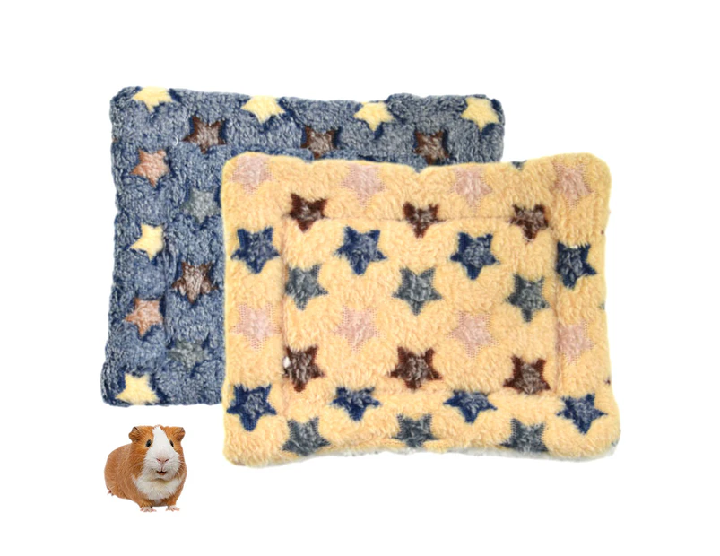 Small Animal Bed - Winter Warm Fleece Sleep Pad for Squirrel Hedgehog Bunny Chinchilla and Other Small Animals