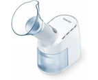 Beurer Non-Medical Steam Inhaler, Si 40 Nebulizer, For Use In Mouth, Nose & Throat For Cold, Nebulization Of Liquids & Essential Oil, Extra Silent - Mktp