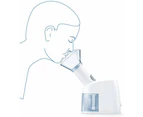Beurer Non-Medical Steam Inhaler, Si 40 Nebulizer, For Use In Mouth, Nose & Throat For Cold, Nebulization Of Liquids & Essential Oil, Extra Silent - Mktp