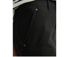 KATIES - Womens Skirts -  Mid Length Core Canva Skirt - Black