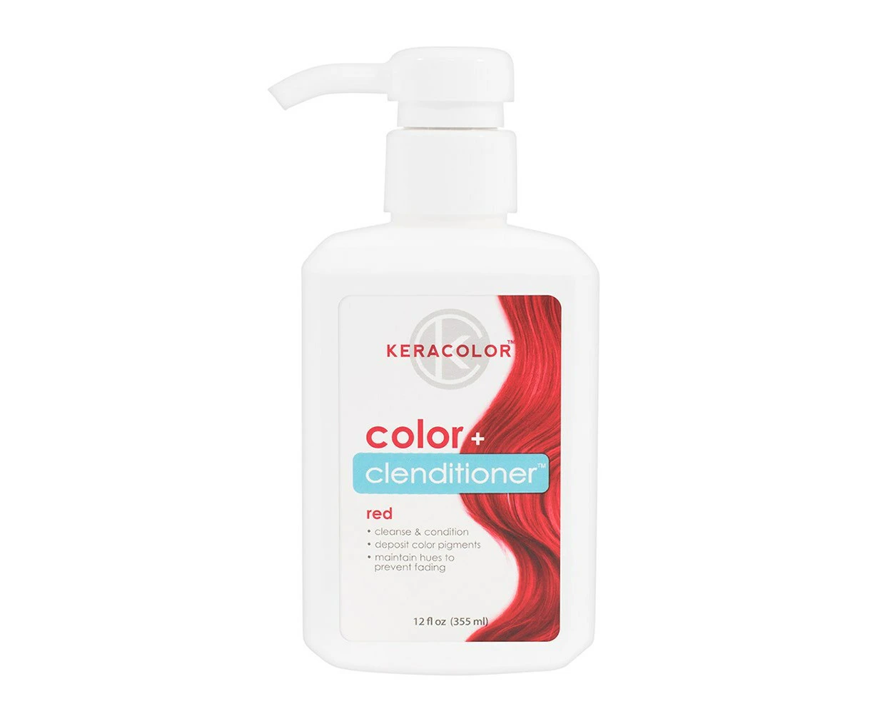 Keracolor Color Clenditioner Colouring Shampoo Red 355ml