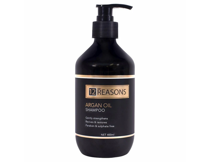 6x 12Reasons Argan Oil Shampoo 400ml