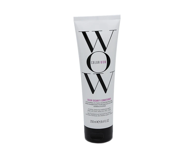 3x Color WOW Color Security Conditioner Normal to Thick Hair 250ml