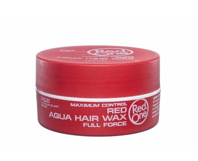 3x RedOne Aqua Hair Wax Red 150ml