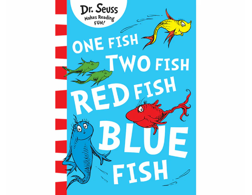 One Fish, Two Fish, Red Fish, Blue Fish  : Blue Back Book Edition