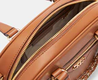 Michael Kors Williamsburg Bowling Satchel Bag - Luggage