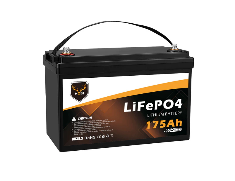 MOBI 175AH 12V LiFePO4 Deep Cycle Lithium Iron Phosphate Battery Replace AGM