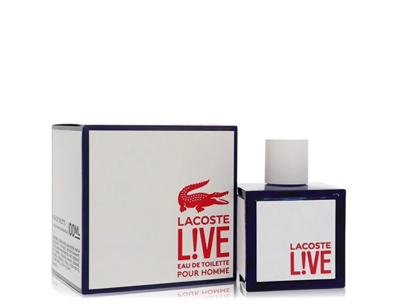 Lacoste Live By Lacoste Edt Spray 3.3 Oz