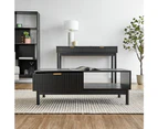 Cooper & Co. Apia 110cm Coffee Table Black