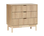 Cooper & Co. Apia 80cm Chest of 3 Drawers Natural