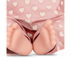 LullaBaby 14-inch Baby Doll with PJs and Pink Hat