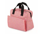 LullaBaby Doll Diaper Bag with Changing Accessories Set - Pink