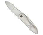 WE Knife Solid Frame Lock Folding Knife | Silver