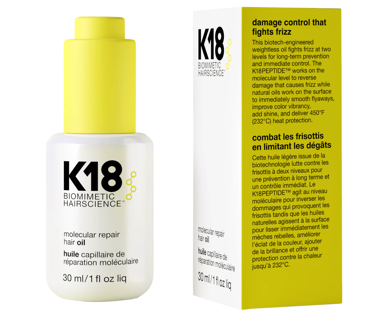 6x K18 Molecular Repair Hair Oil 30ml