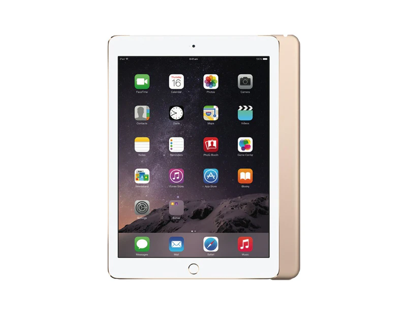 Apple iPad Air 2 Wi-Fi + Cellular 128GB Gold - Refurbished Grade A